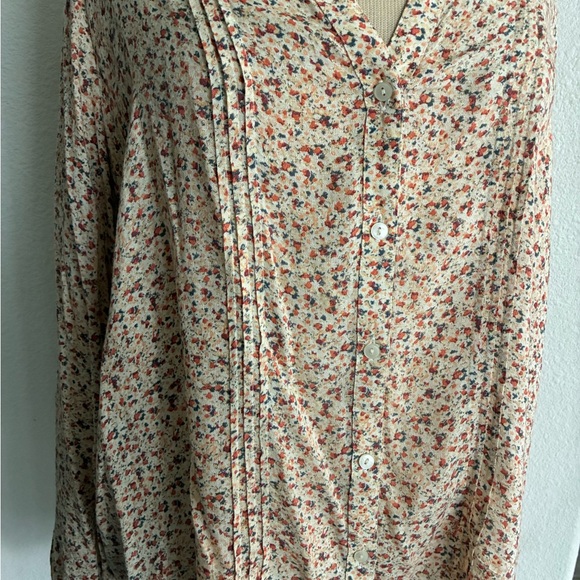 ❤️$5 WAS $25 Treasure & Bond floral button down - Picture 4 of 6